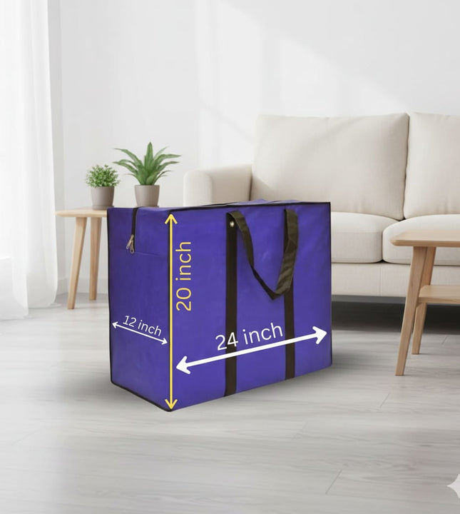 24 x 20 x 12 - Storage Bag - Blue - 120 GSM - Non Woven